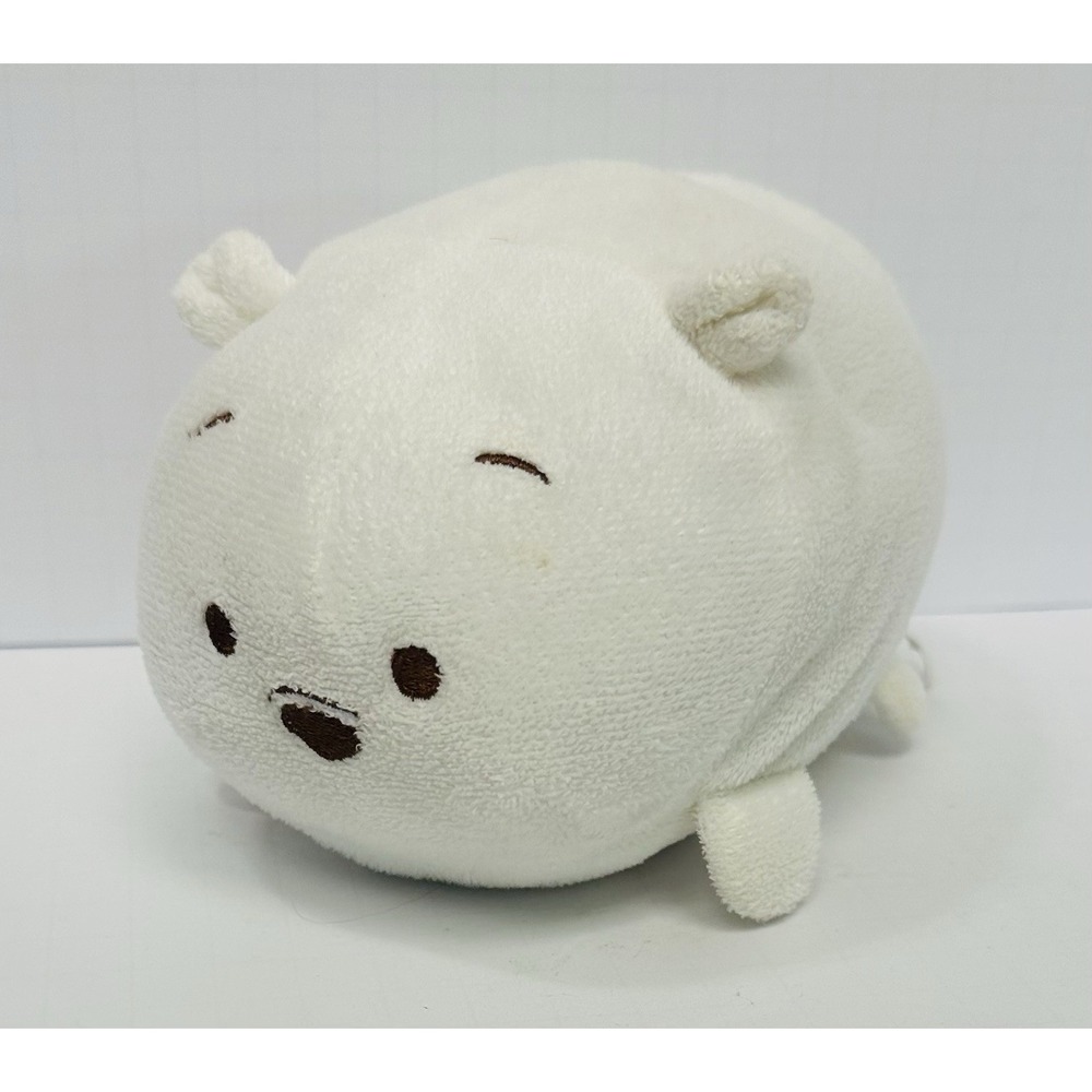 Bun Bun! Bai Bai White Polar Bear Stackable Plush 8" Stuffed Animal Good Stuff